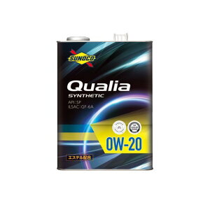 SUNOCO QualiaiNIAjGWIC 0W-20 20L Qualia 0W-20 20L XmR ICEY  