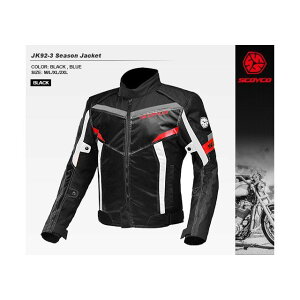 SCOYCO JK92 3V[YWPbgiubNj TCY M JK92-BK-M [J[݌ɂ XRCR WPbg oCN