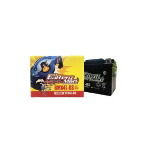 【メーカー直送】Battery Man BMX4L-BS(YTX4L-BS 互換)(液入充電済) バッテリーマン バッテリー関連パーツ バイク