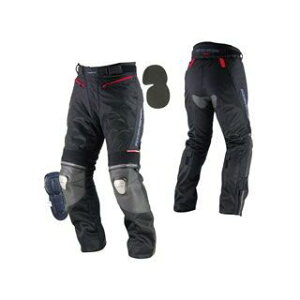 KOMINE PK-712 チタニウムレザーメッシュパンツ-リーガ(ブラック) サイズ S ・07-712 コミネ パンツ バイク