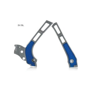 ACERBIS X-GRIP FRAME PROTECTORiVo[/u[j AC-21669SV/BL [J[݌ɂ A`FrX hXAbvEJo[ oCN