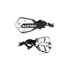 アチェルビス AC-24297 K-FUTURE HANDGUARDS（ブラック×ホワイト） AC-24297BK/WH ACERBIS ハンドル周辺パーツ バイク