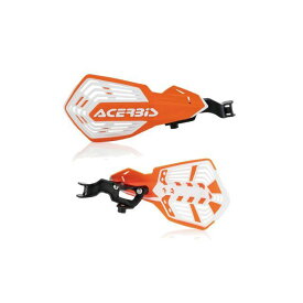 アチェルビス AC-24297 K-FUTURE HANDGUARDS（オレンジ×ホワイト） AC-24297OR/WH ACERBIS ハンドル周辺パーツ バイク