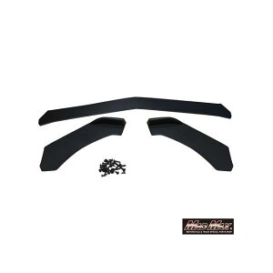 MADMAX 汎用 3分割式 フロントリップスポイラー アンダーガード 無塗装 MM-AK89668-BK マッドマックス トラック用品 車 自動車