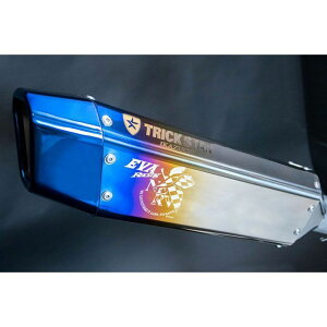 TRICKSTAR IKAZUCHIサイレンサー 焼きチタン EVAコラボモデル VSEV-L4YT トリックスター マフラー本体 バイク 汎用