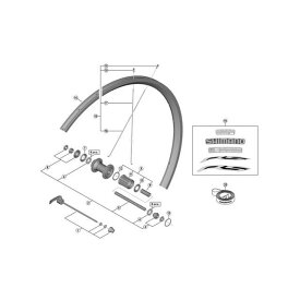 シマノ（自転車） Y48U98040 WH-RS010 フリーホイールブクミ Y48U98040 SHIMANO パーツ 自転車