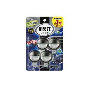 S.T. クルマの消臭力 クリップタイプ4個セット タバコ用スカイミント(12875) 12875 メーカー在庫あり エステー 内装パーツ・用品 車 自動車