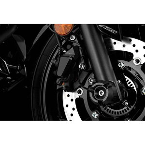 BIKERS フロントキャリパーガード カラー ブラック Y0184-BLK バイカーズ キャリパー バイク MT-25/03 YZF-R25/R3