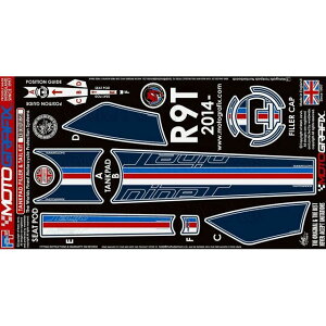 MOTOGRAFIX {fBpbh TANKSEAT KIT MT-TKB001UGSB gOtBbNX hXAbvEJo[ oCN R Nine T