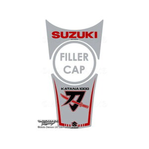 MOTOGRAFIX タンクパッド シルバー/ブラック/レッド MT-TS036SR モトグラフィックス タンク関連パーツ バイク KATANA