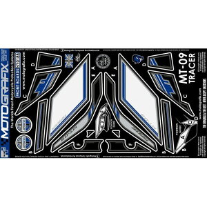 MOTOGRAFIX �{�f�B�p�b�h �t�����g�iB�j MT-NY018B ���g�O���t�B�b�N�X �h���X�A�b�v�E�J�o�[ MT-09 Tracer