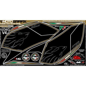 MOTOGRAFIX �{�f�B�p�b�h �j�[ RSV �u���b�N/�S�[���h/�z���C�g MT-KA001K ���g�O���t�B�b�N�X �h���X�A�b�v�E�J�o�[ RSV TUONO V4
