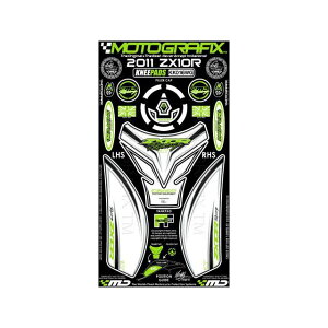 MOTOGRAFIX �{�f�B�p�b�h �j�[ �z���C�g/�O���[�� MT-KK016WG ���g�O���t�B�b�N�X �h���X�A�b�v�E�J�o�[ ZX-10R NINJA