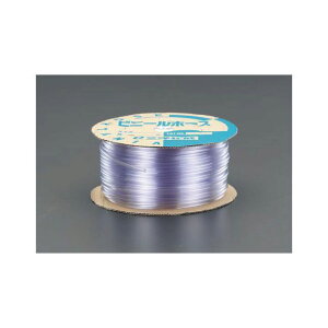 ESCO 8/11mmx100m �r�j�[���z�[�X EA124DL-51 ���[�J�[�݌ɂ��� �G�X�R ��Ə�H��