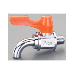 ESCO R 1/4”x 6.0mm ミニボールバルブ(水栓型) EA425BL-26 エスコ 作業場工具 バイク 車 自動車 自転車