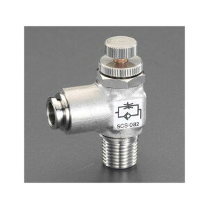 ESCO R 1/4�hx 8mm �X�s�[�h�R���g���[���[�i�X�e�����X���j EA425DG-7 �G�X�R ��Ə�H��