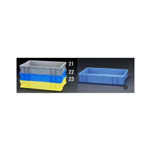 ESCO 658x448x122mm/28.4L �R���e�i�i�O���[�j EA506AF-21 ���[�J�[�݌ɂ��� �G�X�R ��Ə�H��