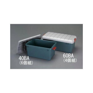 ESCO 615x375x330mm ���[�{�b�N�X�i�o�b�N���t/6�j EA506LC-40BA �G�X�R ��Ə�H��