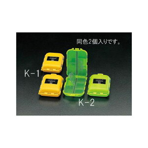 ESCO 95x65x27mm �����P�[�X�i��/2�j EA508K-2 ���[�J�[�݌ɂ��� �G�X�R ��Ə�H��