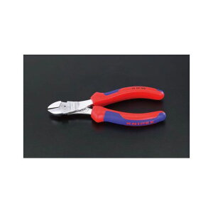 ESCO 140mm 強力型ニッパー(グリップ付/メッキ) EA536KC-11 エスコ 電動工具 バイク 車 自動車 自転車