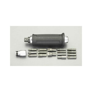ESCO 1/2�hDR �C���p�N�g�h���C�o�[�Z�b�g�i5/16�hHex�r�b�g�p�j EA550XD-2 �G�X�R �n���h�c�[��