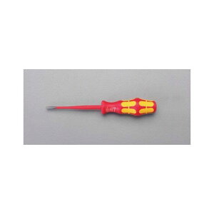 ESCO 5.5x1.0mm/125mm - ドライバー(絶縁・先細) EA560WG-23 エスコ 電動工具 バイク 車 自動車 自転車