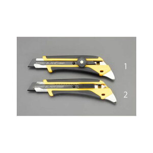 ESCO 165mm カッターナイフ(ねじロック式/フッ素加工) EA589BC-1 エスコ 切削工具 バイク 車 自動車 自転車