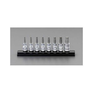 ESCO 3/8�hDR/T20-T55/50mm TORX �r�b�g�\�P�b�g�iZ-EAL�j EA619BN �G�X�R �n���h�c�[��