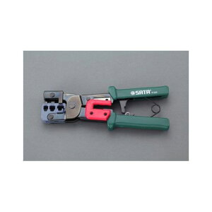 ESCO 4P・6P・8P 圧着ペンチ(モジュラー端子用) EA682JC-11 エスコ 電動工具 バイク 車 自動車 自転車