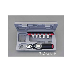ESCO 12- 60N・m/3/8”DR デジタル トルクレンチセット EA723J-1 エスコ ハンドツール バイク 車 自動車 自転車