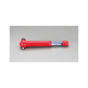 ESCO 5- 50N・m(1/2”DR) 絶縁ラチェット式トルクレンチ EA723KN-4A エスコ 電動工具 バイク 車 自動車 自転車