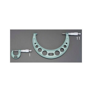 ESCO 0- 25mm マイクロメーター EA725EH-1 エスコ 計測機器 バイク 車 自動車 自転車