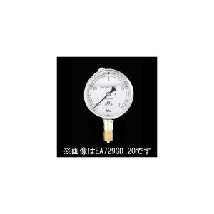 ESCO 60mm/0-10MPa ���͌v�i�O���Z�������j EA729GD-100 �G�X�R �v���@��