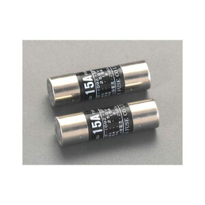 ESCO 250Vx3.0A/��15mm ���^�G���N���q���[�Y�i2�{�j EA758ZV-3 �G�X�R �d���H��