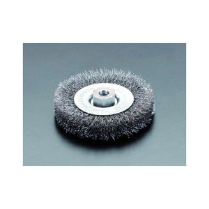 ESCO 100mm/M10 ワイヤーホイール(スチール製) EA809YP-11 エスコ 電動工具 バイク 車 自動車 自転車