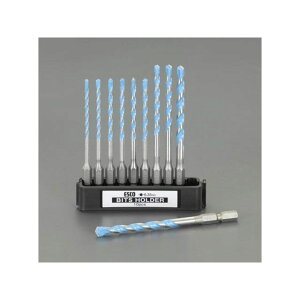 ESCO 10本組 マルチドリル(六角軸) EA811AN-110 エスコ 電動工具 バイク 車 自動車 自転車