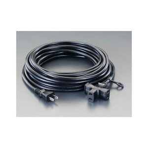 ESCO AC125V/15A/10m R[h EA815GJ-10 [J[݌ɂ GXR ƏH oCN   ]