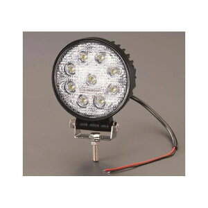 ESCO DC10-30V/27W 作業灯/LED EA814BA-21 メーカー在庫あり エスコ 光学用品 バイク 車 自動車 自転車