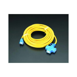 ESCO AC125V/15A/10m R[hi~j EA815GC-21 [J[݌ɂ GXR ƏH oCN   ]