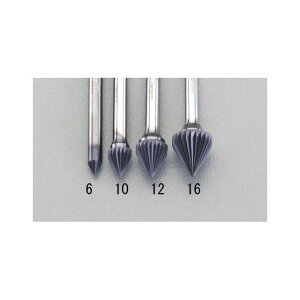 ESCO 6x 4mm/6mm�� Coated ���d�o�[ EA819VS-6 �G�X�R �؍�H��