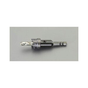 ESCO 25.0mm ホールソー(六角軸/Co-HSS) EA824HT-25 エスコ 電動工具 バイク 車 自動車 自転車