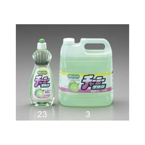 ESCO 4.0L 食器用洗剤(チャーミーグリーン) EA922E-3 メーカー在庫あり エスコ 作業場工具 バイク 車 自動車 自転車