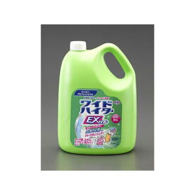 エスコ 4.5L 衣類用酸素系漂白剤（ワイドハイターEXプロ） EA922KB-6AA メーカー在庫あり ESCO 作業場工具 バイク 車 自動車 自転車