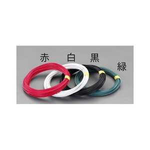 ESCO 2.0mm2 x 50m IV電線(撚線/白) EA940AT-52 エスコ 電動工具 バイク 車 自動車 自転車