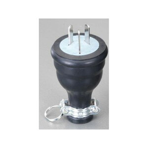 ESCO AC250V/15A 防水型プラグ(3P) EA940BH-16 エスコ 電動工具 バイク 車 自動車 自転車