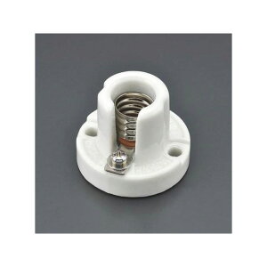 ESCO E12口金 ミニレセップ(磁器製) EA940C-31 メーカー在庫あり エスコ 電動工具 バイク 車 自動車 自転車