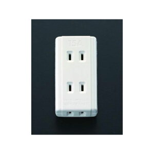 ESCO AC125V/15A 3 ^bv EA940CD-12 [J[݌ɂ GXR dH oCN   ]