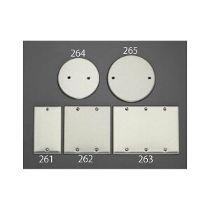 ESCO ���^�����J�o�[�v���[�g�i�ی^/105mm�j EA940CE-264 �G�X�R �d���H��