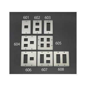 ESCO �v���[�g�i6��/2��/�X�e�����X���j EA940CE-608 �G�X�R �d���H��