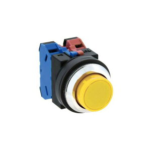 ESCO 1a/30mm 押しボタンスイッチ(突型/黄) EA940D-14AB エスコ 電動工具 バイク 車 自動車 自転車